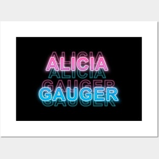 alicia gauger Posters and Art